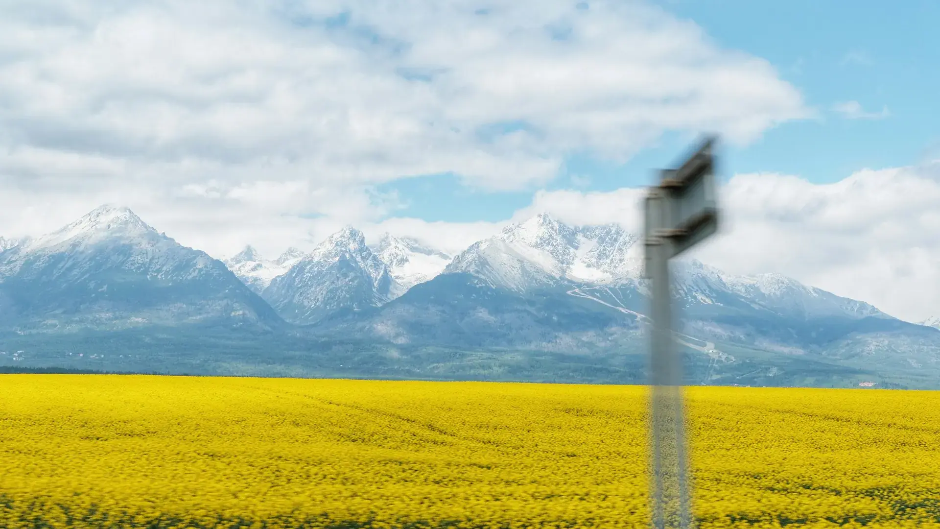 Tatry widziane z okolic Zakopanego – agencja eventowa Zakopane